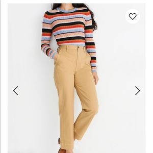 *BURNT ORANGE* Madewell Tapered pant